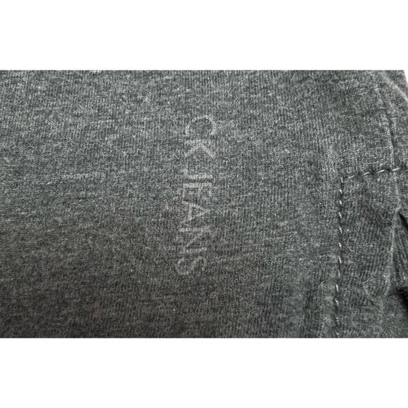 Calvin Klein Jeans Mens XXL Short Sleeve Button-Up Gray Shirt with dual pockets - Picture 6 of 8